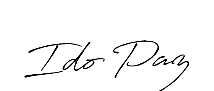 Make a beautiful signature design for name Ido Paz. Use this online signature maker to create a handwritten signature for free. Ido Paz signature style 7 images and pictures png