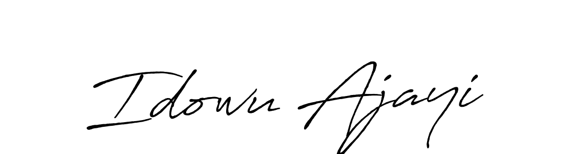 The best way (Antro_Vectra_Bolder) to make a short signature is to pick only two or three words in your name. The name Idowu Ajayi include a total of six letters. For converting this name. Idowu Ajayi signature style 7 images and pictures png