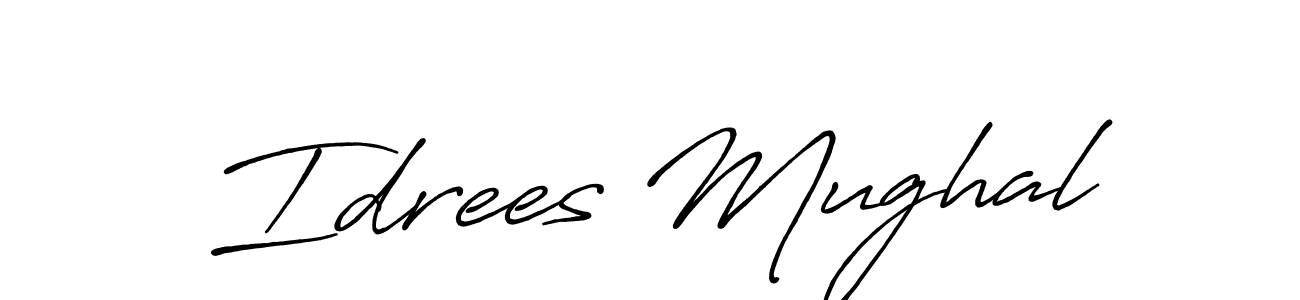 The best way (Antro_Vectra_Bolder) to make a short signature is to pick only two or three words in your name. The name Idrees Mughal include a total of six letters. For converting this name. Idrees Mughal signature style 7 images and pictures png