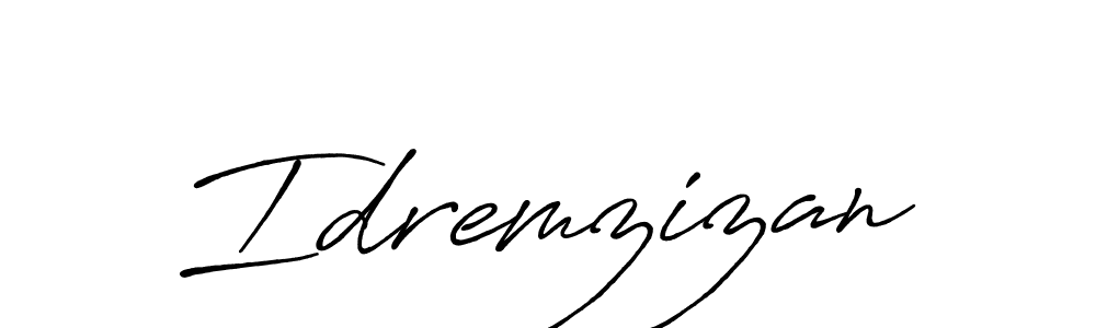 Make a beautiful signature design for name Idremzizan. Use this online signature maker to create a handwritten signature for free. Idremzizan signature style 7 images and pictures png