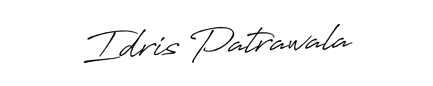 Make a beautiful signature design for name Idris Patrawala. Use this online signature maker to create a handwritten signature for free. Idris Patrawala signature style 7 images and pictures png