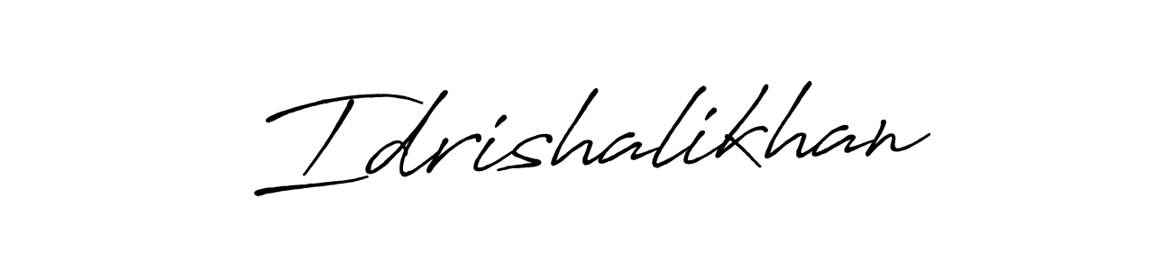 if you are searching for the best signature style for your name Idrishalikhan. so please give up your signature search. here we have designed multiple signature styles  using Antro_Vectra_Bolder. Idrishalikhan signature style 7 images and pictures png
