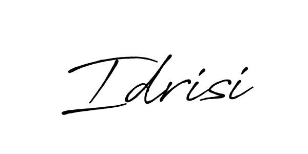 Similarly Antro_Vectra_Bolder is the best handwritten signature design. Signature creator online .You can use it as an online autograph creator for name Idrisi. Idrisi signature style 7 images and pictures png