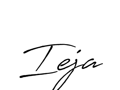 The best way (Antro_Vectra_Bolder) to make a short signature is to pick only two or three words in your name. The name Ieja include a total of six letters. For converting this name. Ieja signature style 7 images and pictures png
