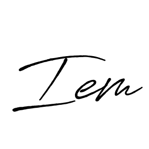 Antro_Vectra_Bolder is a professional signature style that is perfect for those who want to add a touch of class to their signature. It is also a great choice for those who want to make their signature more unique. Get Iem name to fancy signature for free. Iem signature style 7 images and pictures png