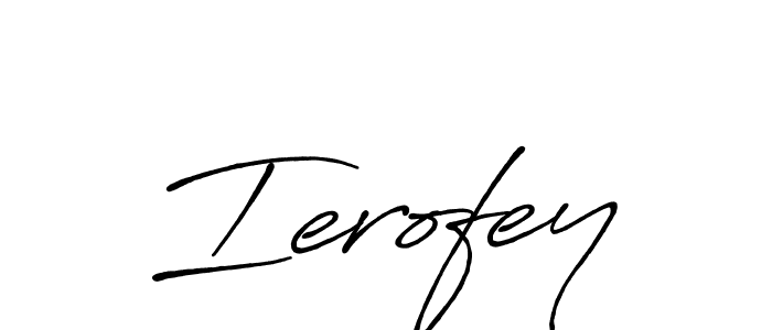 Once you've used our free online signature maker to create your best signature Antro_Vectra_Bolder style, it's time to enjoy all of the benefits that Ierofey name signing documents. Ierofey signature style 7 images and pictures png