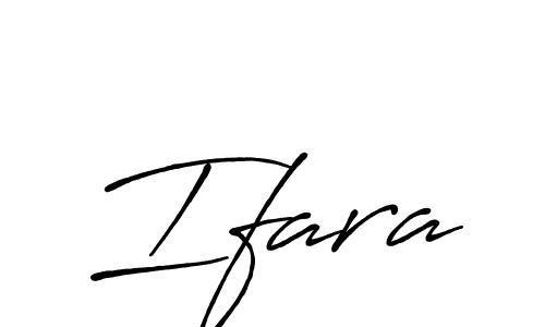 Create a beautiful signature design for name Ifara. With this signature (Antro_Vectra_Bolder) fonts, you can make a handwritten signature for free. Ifara signature style 7 images and pictures png