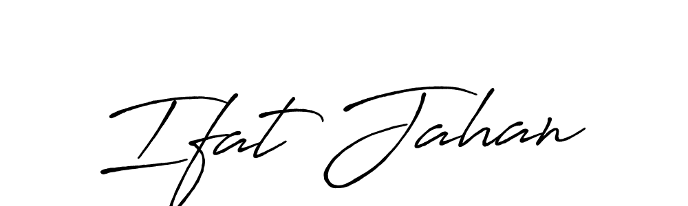 Here are the top 10 professional signature styles for the name Ifat Jahan. These are the best autograph styles you can use for your name. Ifat Jahan signature style 7 images and pictures png
