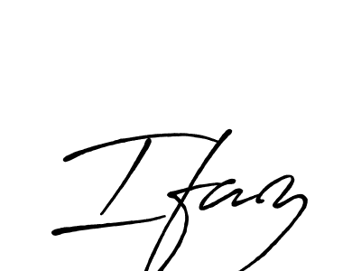 Ifaz stylish signature style. Best Handwritten Sign (Antro_Vectra_Bolder) for my name. Handwritten Signature Collection Ideas for my name Ifaz. Ifaz signature style 7 images and pictures png