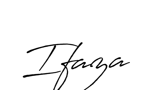 Ifaza stylish signature style. Best Handwritten Sign (Antro_Vectra_Bolder) for my name. Handwritten Signature Collection Ideas for my name Ifaza. Ifaza signature style 7 images and pictures png