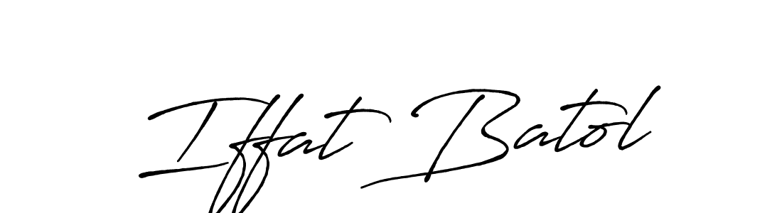 You can use this online signature creator to create a handwritten signature for the name Iffat Batol. This is the best online autograph maker. Iffat Batol signature style 7 images and pictures png