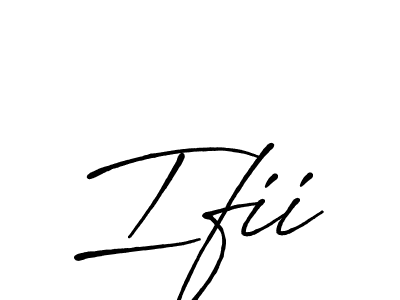 Best and Professional Signature Style for Ifii. Antro_Vectra_Bolder Best Signature Style Collection. Ifii signature style 7 images and pictures png