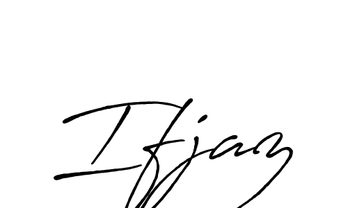 Design your own signature with our free online signature maker. With this signature software, you can create a handwritten (Antro_Vectra_Bolder) signature for name Ifjaz. Ifjaz signature style 7 images and pictures png