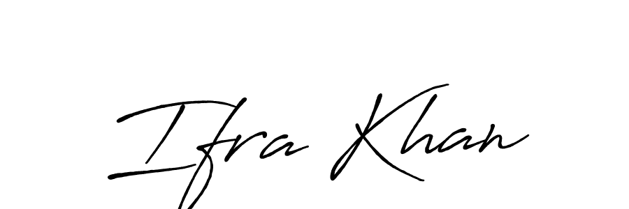 You should practise on your own different ways (Antro_Vectra_Bolder) to write your name (Ifra Khan) in signature. don't let someone else do it for you. Ifra Khan signature style 7 images and pictures png