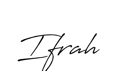 Antro_Vectra_Bolder is a professional signature style that is perfect for those who want to add a touch of class to their signature. It is also a great choice for those who want to make their signature more unique. Get Ifrah name to fancy signature for free. Ifrah signature style 7 images and pictures png