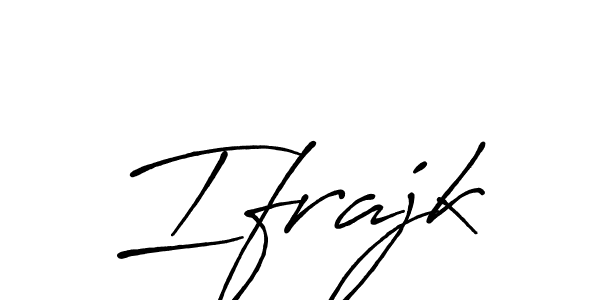 How to Draw Ifrajk signature style? Antro_Vectra_Bolder is a latest design signature styles for name Ifrajk. Ifrajk signature style 7 images and pictures png