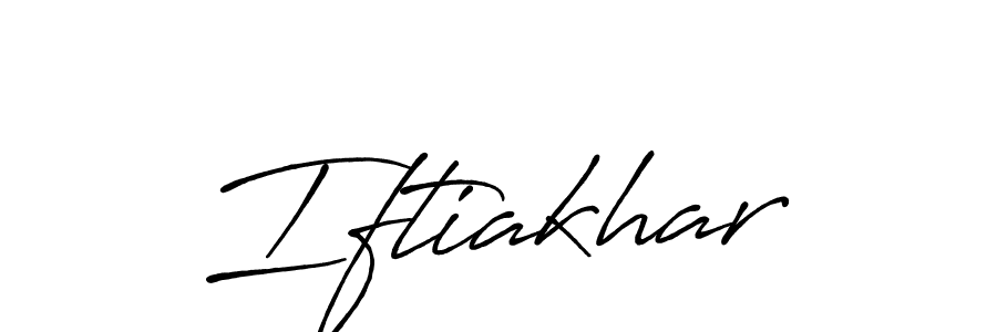 Make a beautiful signature design for name Iftiakhar. Use this online signature maker to create a handwritten signature for free. Iftiakhar signature style 7 images and pictures png