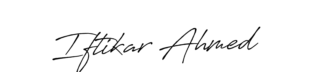 How to Draw Iftikar Ahmed signature style? Antro_Vectra_Bolder is a latest design signature styles for name Iftikar Ahmed. Iftikar Ahmed signature style 7 images and pictures png