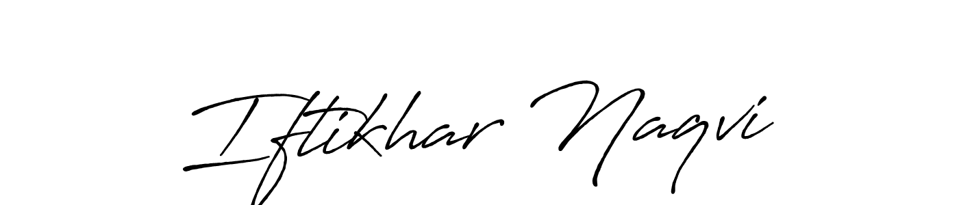 Also You can easily find your signature by using the search form. We will create Iftikhar Naqvi name handwritten signature images for you free of cost using Antro_Vectra_Bolder sign style. Iftikhar Naqvi signature style 7 images and pictures png