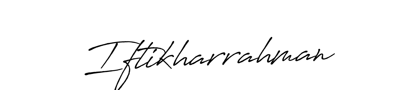 Make a beautiful signature design for name Iftikharrahman. Use this online signature maker to create a handwritten signature for free. Iftikharrahman signature style 7 images and pictures png