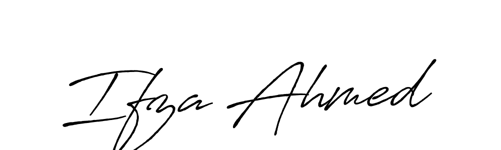 How to Draw Ifza Ahmed signature style? Antro_Vectra_Bolder is a latest design signature styles for name Ifza Ahmed. Ifza Ahmed signature style 7 images and pictures png