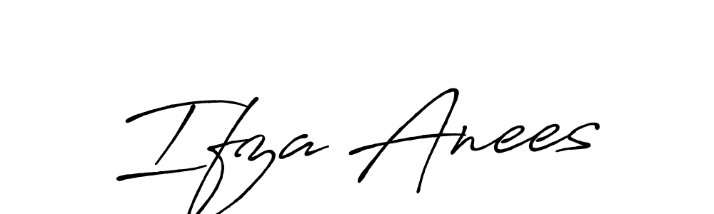 Make a short Ifza Anees signature style. Manage your documents anywhere anytime using Antro_Vectra_Bolder. Create and add eSignatures, submit forms, share and send files easily. Ifza Anees signature style 7 images and pictures png