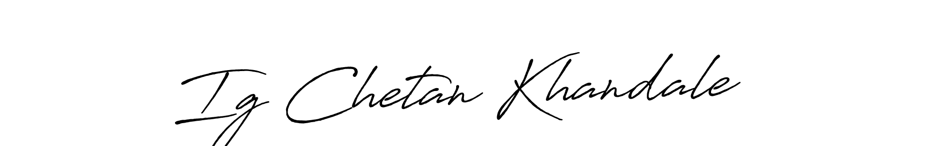 See photos of Ig Chetan Khandale  official signature by Spectra . Check more albums & portfolios. Read reviews & check more about Antro_Vectra_Bolder font. Ig Chetan Khandale  signature style 7 images and pictures png