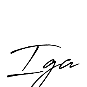Antro_Vectra_Bolder is a professional signature style that is perfect for those who want to add a touch of class to their signature. It is also a great choice for those who want to make their signature more unique. Get Iga name to fancy signature for free. Iga signature style 7 images and pictures png