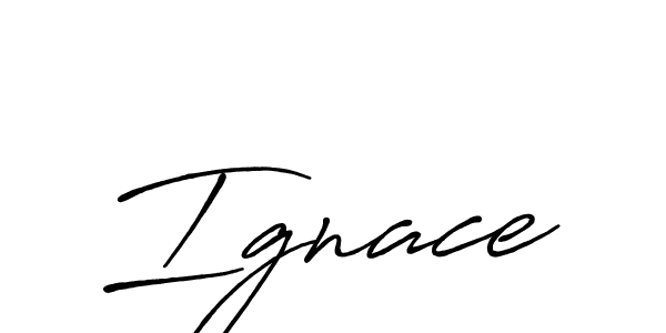 You should practise on your own different ways (Antro_Vectra_Bolder) to write your name (Ignace) in signature. don't let someone else do it for you. Ignace signature style 7 images and pictures png