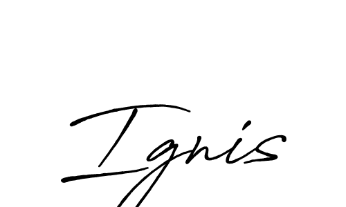 Antro_Vectra_Bolder is a professional signature style that is perfect for those who want to add a touch of class to their signature. It is also a great choice for those who want to make their signature more unique. Get Ignis name to fancy signature for free. Ignis signature style 7 images and pictures png