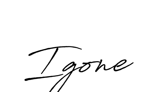 Best and Professional Signature Style for Igone. Antro_Vectra_Bolder Best Signature Style Collection. Igone signature style 7 images and pictures png