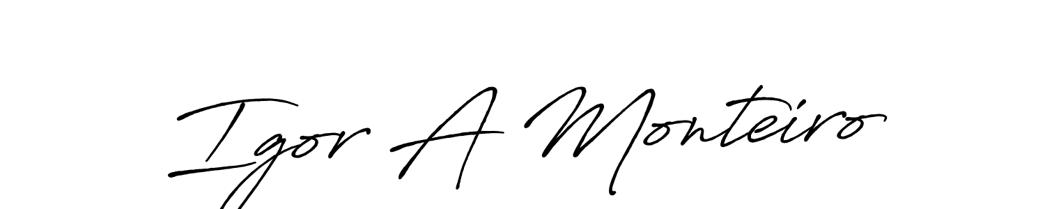You can use this online signature creator to create a handwritten signature for the name Igor A Monteiro. This is the best online autograph maker. Igor A Monteiro signature style 7 images and pictures png