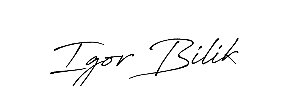 Also You can easily find your signature by using the search form. We will create Igor Bilik name handwritten signature images for you free of cost using Antro_Vectra_Bolder sign style. Igor Bilik signature style 7 images and pictures png