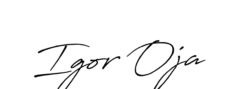 Similarly Antro_Vectra_Bolder is the best handwritten signature design. Signature creator online .You can use it as an online autograph creator for name Igor Oja. Igor Oja signature style 7 images and pictures png