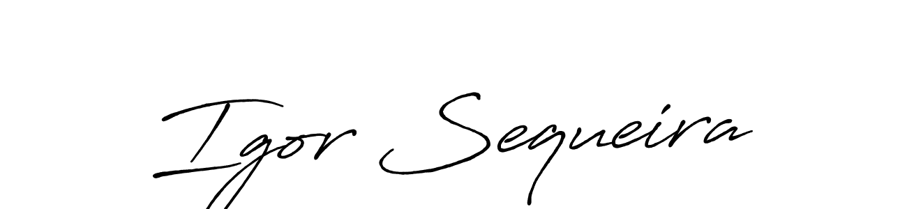 if you are searching for the best signature style for your name Igor Sequeira. so please give up your signature search. here we have designed multiple signature styles  using Antro_Vectra_Bolder. Igor Sequeira signature style 7 images and pictures png