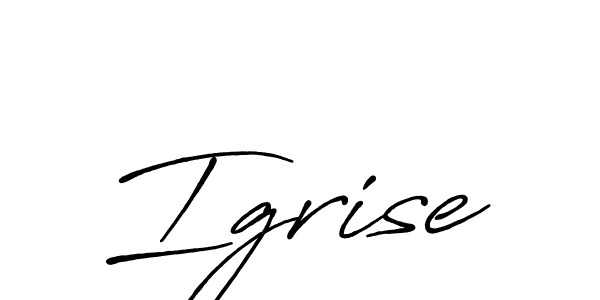 Make a beautiful signature design for name Igrise. Use this online signature maker to create a handwritten signature for free. Igrise signature style 7 images and pictures png