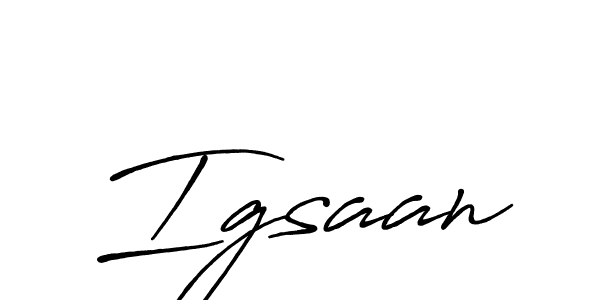 How to Draw Igsaan signature style? Antro_Vectra_Bolder is a latest design signature styles for name Igsaan. Igsaan signature style 7 images and pictures png