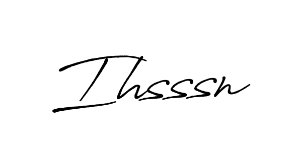 Also You can easily find your signature by using the search form. We will create Ihsssn name handwritten signature images for you free of cost using Antro_Vectra_Bolder sign style. Ihsssn signature style 7 images and pictures png