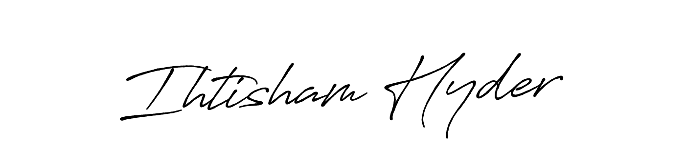 See photos of Ihtisham Hyder official signature by Spectra . Check more albums & portfolios. Read reviews & check more about Antro_Vectra_Bolder font. Ihtisham Hyder signature style 7 images and pictures png