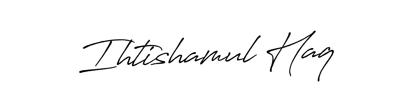 Make a beautiful signature design for name Ihtishamul Haq. Use this online signature maker to create a handwritten signature for free. Ihtishamul Haq signature style 7 images and pictures png