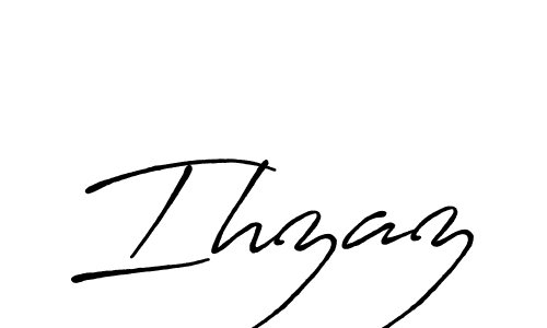 Make a beautiful signature design for name Ihzaz. Use this online signature maker to create a handwritten signature for free. Ihzaz signature style 7 images and pictures png