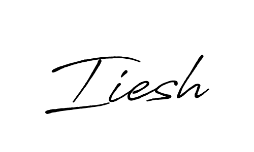 The best way (Antro_Vectra_Bolder) to make a short signature is to pick only two or three words in your name. The name Iiesh include a total of six letters. For converting this name. Iiesh signature style 7 images and pictures png