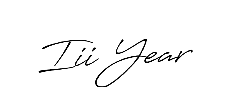 Use a signature maker to create a handwritten signature online. With this signature software, you can design (Antro_Vectra_Bolder) your own signature for name Iii Year. Iii Year signature style 7 images and pictures png