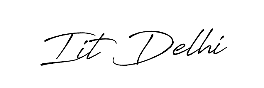 Make a beautiful signature design for name Iit Delhi. Use this online signature maker to create a handwritten signature for free. Iit Delhi signature style 7 images and pictures png