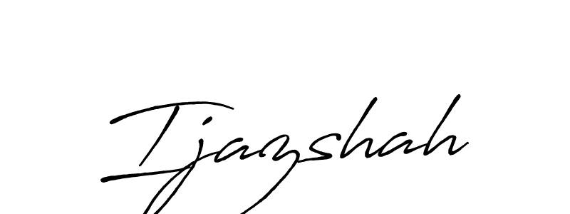 How to Draw Ijazshah signature style? Antro_Vectra_Bolder is a latest design signature styles for name Ijazshah. Ijazshah signature style 7 images and pictures png