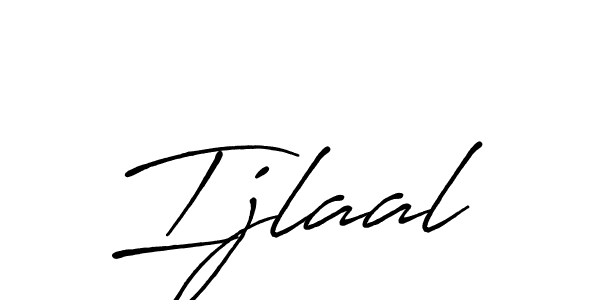 Use a signature maker to create a handwritten signature online. With this signature software, you can design (Antro_Vectra_Bolder) your own signature for name Ijlaal. Ijlaal signature style 7 images and pictures png