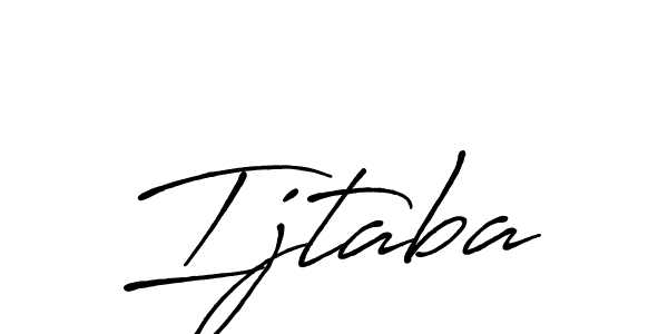 Make a beautiful signature design for name Ijtaba. Use this online signature maker to create a handwritten signature for free. Ijtaba signature style 7 images and pictures png