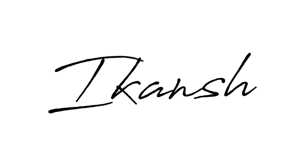 It looks lik you need a new signature style for name Ikansh. Design unique handwritten (Antro_Vectra_Bolder) signature with our free signature maker in just a few clicks. Ikansh signature style 7 images and pictures png