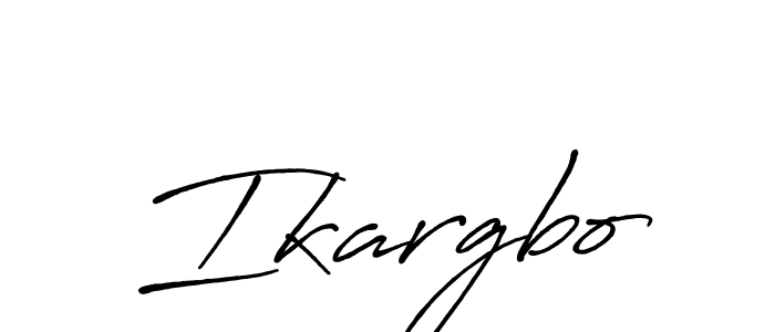 Use a signature maker to create a handwritten signature online. With this signature software, you can design (Antro_Vectra_Bolder) your own signature for name Ikargbo. Ikargbo signature style 7 images and pictures png