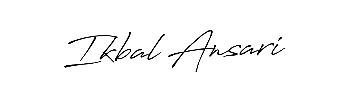 You should practise on your own different ways (Antro_Vectra_Bolder) to write your name (Ikbal Ansari) in signature. don't let someone else do it for you. Ikbal Ansari signature style 7 images and pictures png